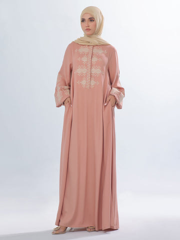 Weaves Geometry Abaya